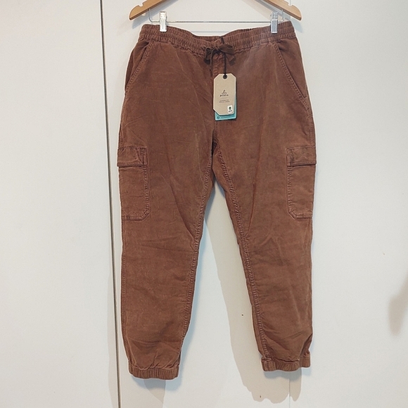 PRANA | Corduroy Cargo Pants | Lost Highway | Organic Cotton| Tobacco/Se… - Picture 7 of 16